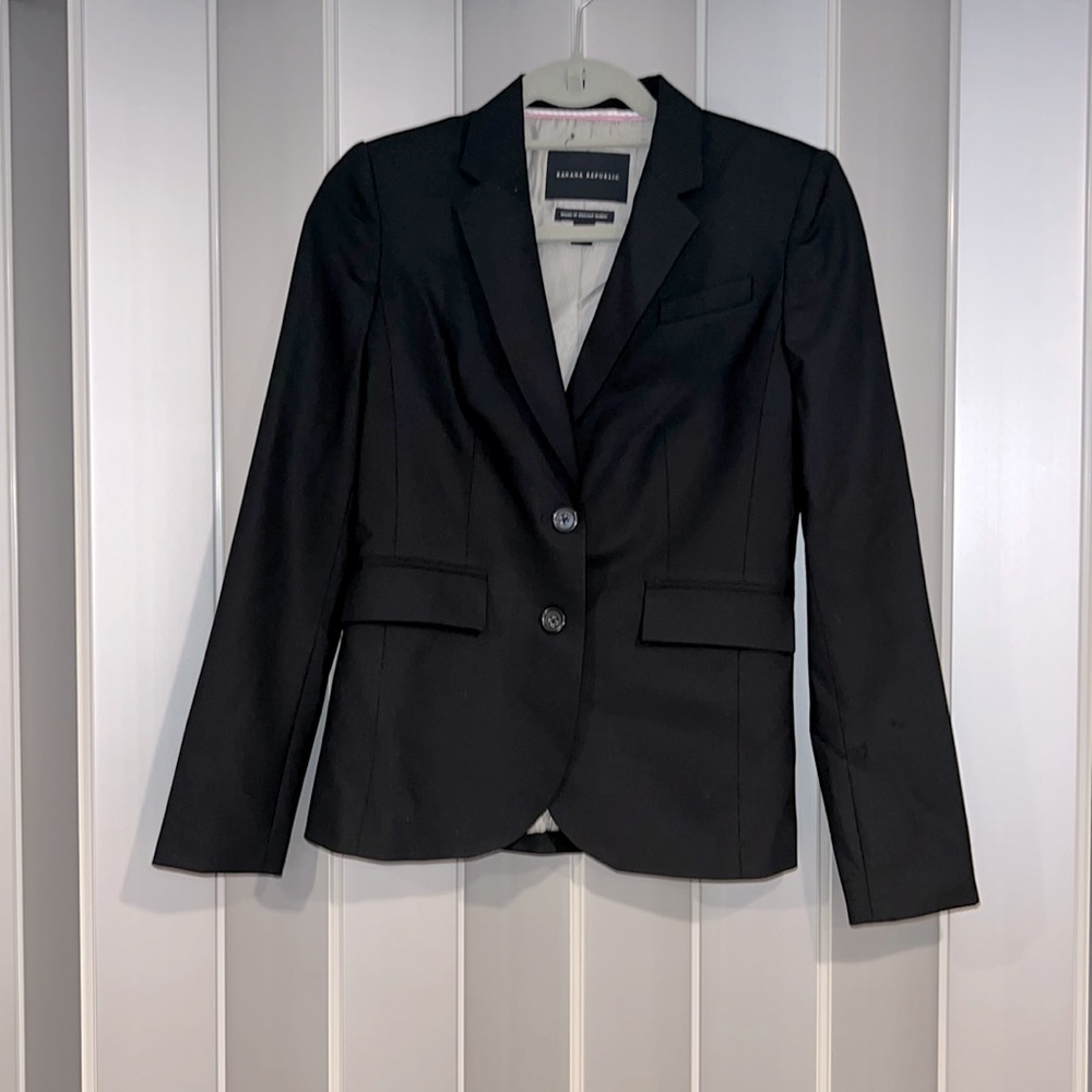 Banana republic size 2 suit jacket